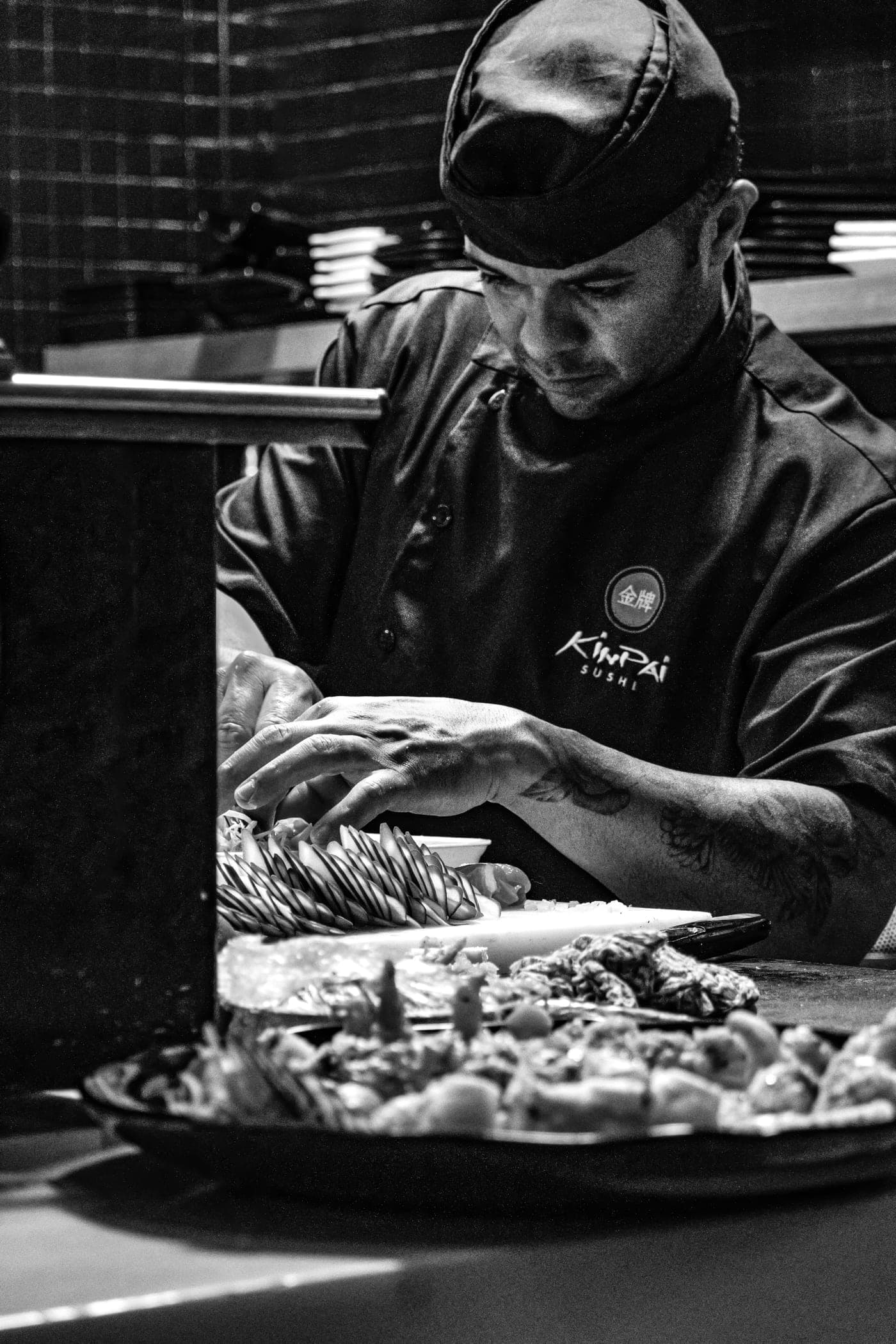 Chef Kinpai em evento
